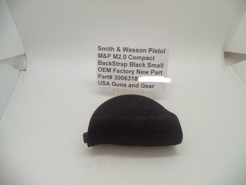 3006318 Smith & Wesson Pistol M&P M2.0 Compact Small Backstrap New Part