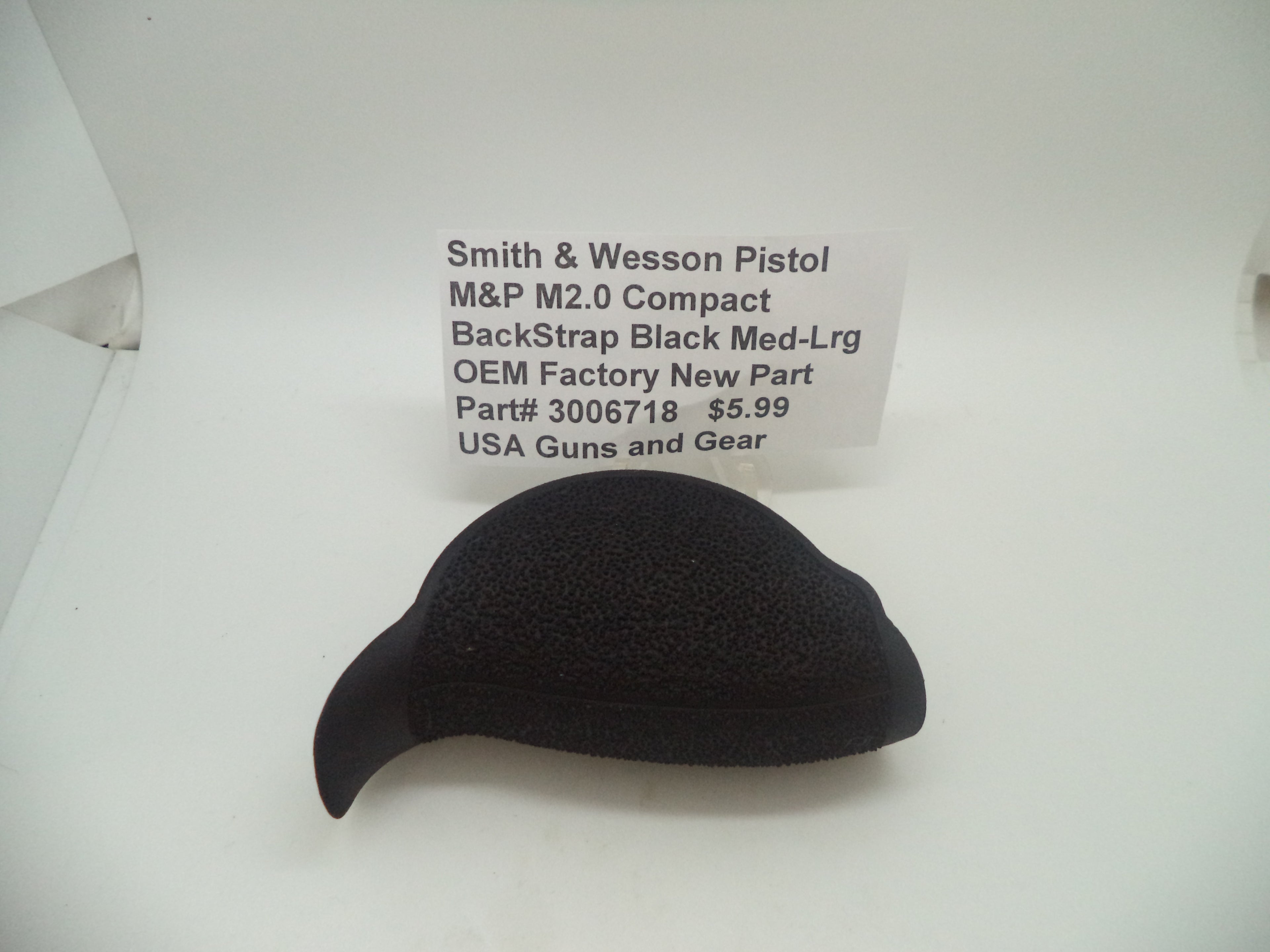 Smith & Wesson M&P M2.0 Compact Medium-Large Backstrap 3006718