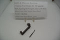 Smith & Wesson J Frame Pre 36 Bolt, Spring & Plunger for .38 Special old style used part, displayed on a white stand with a price tag.