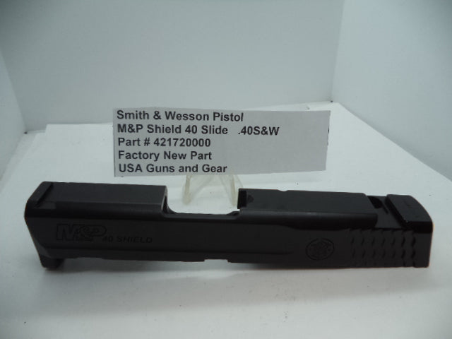 Smith & Wesson M&P Shield 40 Slide - .40 S&W - Factory OEM 421720000