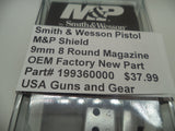199360000 Smith & Wesson Pistol M&P Shield 9mm 8 Round Magazine New