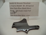J36A Smith & Wesson J Frame Model 36 Used Blue Side Plate .38 Special