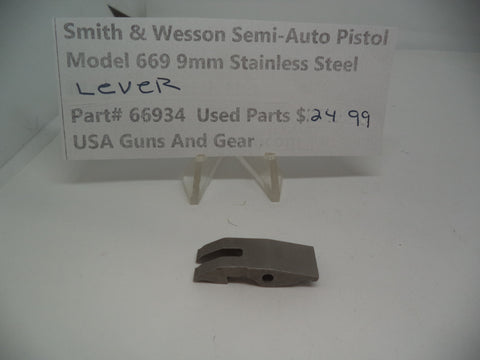 66934 Smith & Wesson Pistol Model 669 9mm Lever