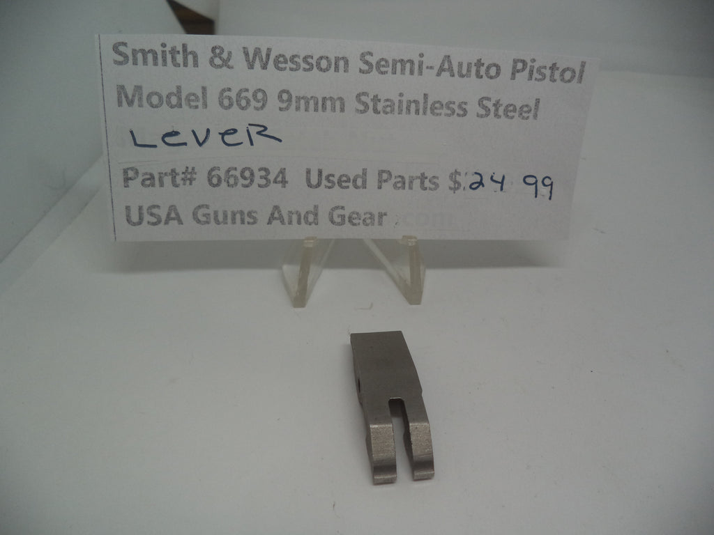 66934 Smith & Wesson Pistol Model 669 9mm Lever