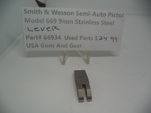 66934 Smith & Wesson Pistol Model 669 9mm Lever