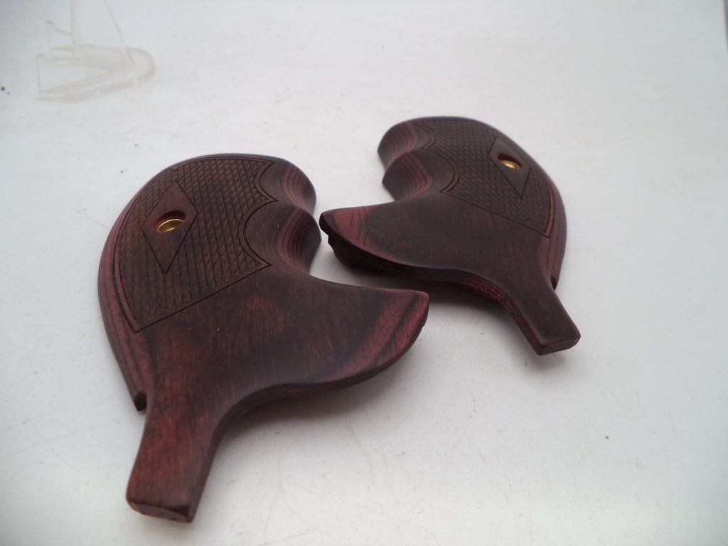 Smith & Wesson K/L Frame Checkered Rosewood Grips Round Butt - 245970000