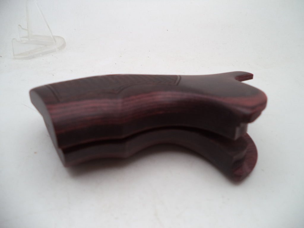 Smith & Wesson K/L Frame Checkered Rosewood Grips Round Butt - 245970000