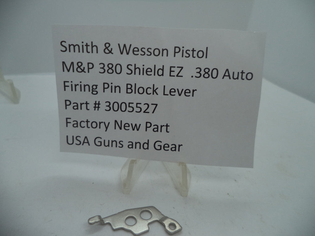 Smith & Wesson M&P 380 Shield EZ Firing Pin Block Lever 3005527