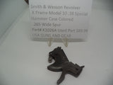 K1026A Smith & Wesson Revolver K Frame Model 10 .38 Special Hammer .265 Wide Spur