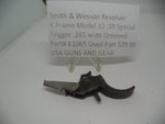 K1065 Smith & Wesson Revolver K Frame Model 10 .38 Special Trigger .265 Wide Grooved