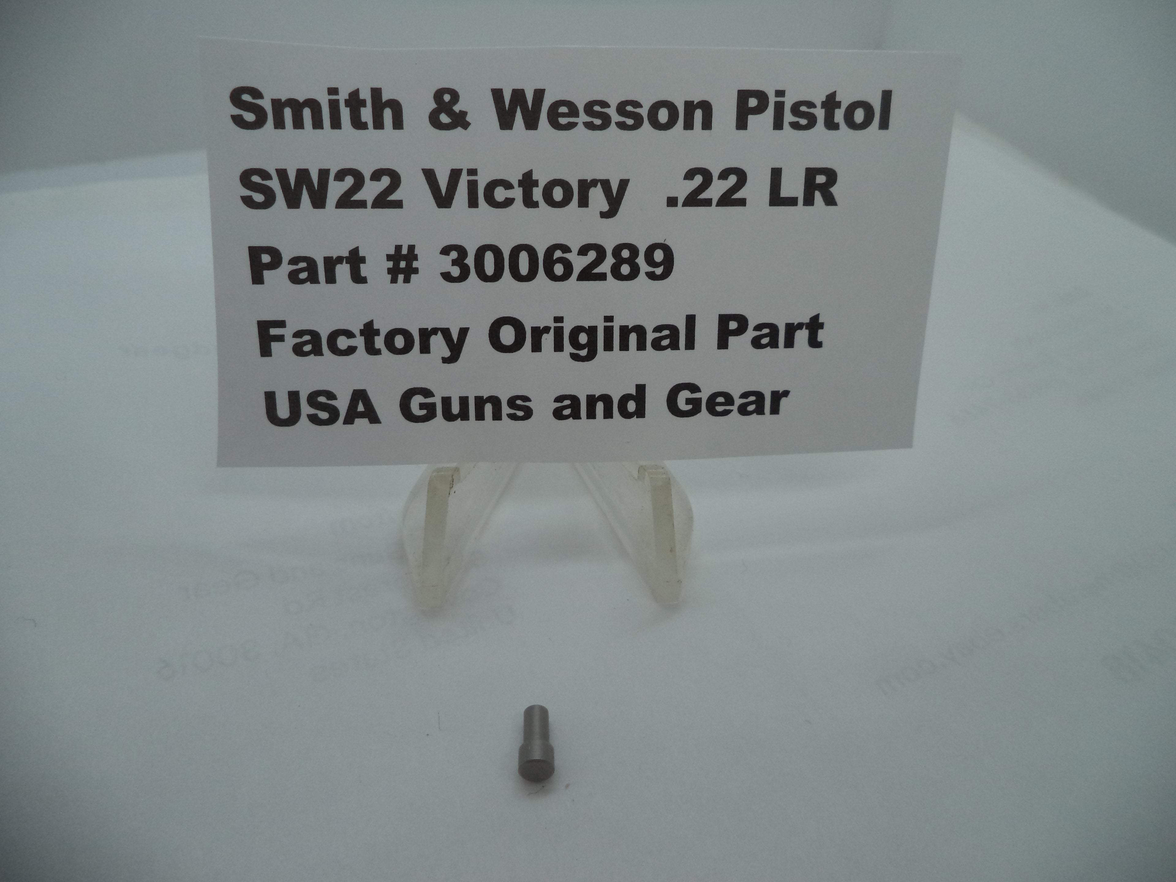 SW22 Victory Hammer Strut Pin | Smith & Wesson Part 3006289