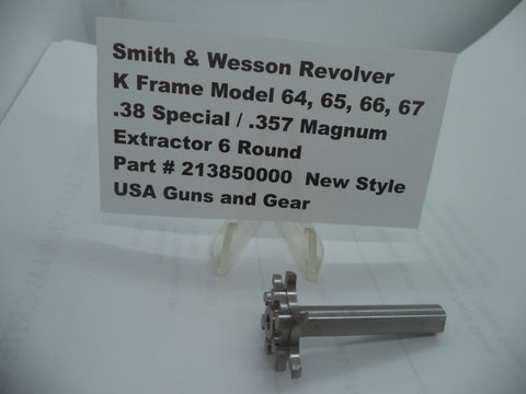 213850000 Smith Wesson K Frame Extractor Models 64 65 66 67 .38 SPL,, .357 Mag