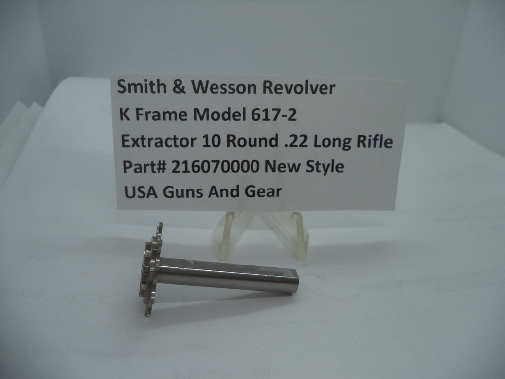 Smith & Wesson K Frame Extractor .22 LR 10 Shot Stainless 216070000