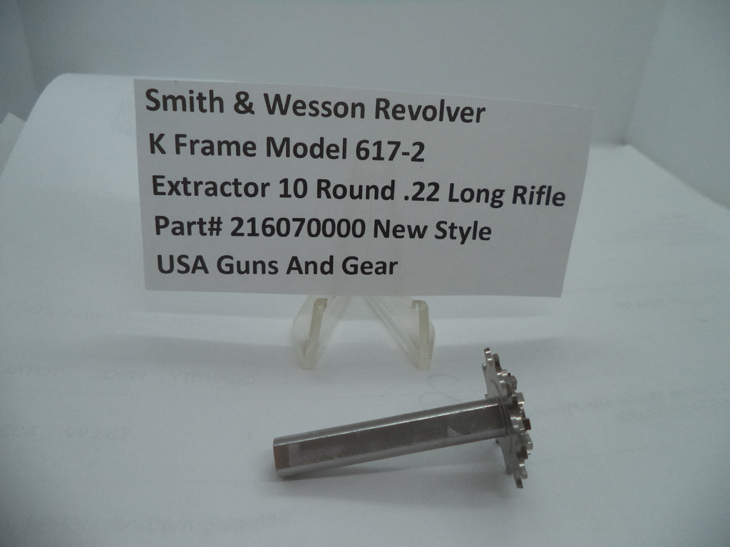 Smith & Wesson K Frame Extractor .22 LR 10 Shot Stainless 216070000