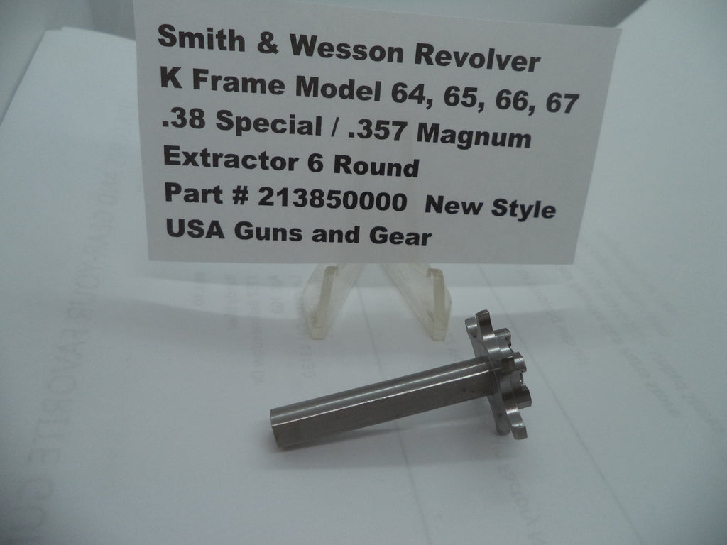 Smith & Wesson K Frame Stainless Steel Extractor New Style Models 64 65 66 67 213850000