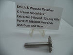 213880000 Smith & Wesson K Frame Model 617 Extractor 6 Shot .22 L.R.