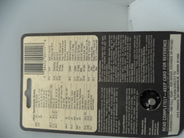 HKS Colt Revolver Speed Loader .38 Special .357 Magnum 6-Shot MK.3-A