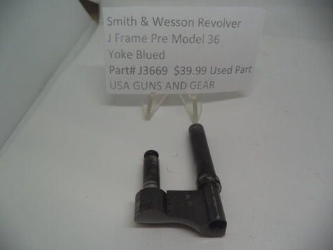 J3669 Smith & Wesson J Frame Pre Model 36 Yoke Blued .38 Special Used Part
