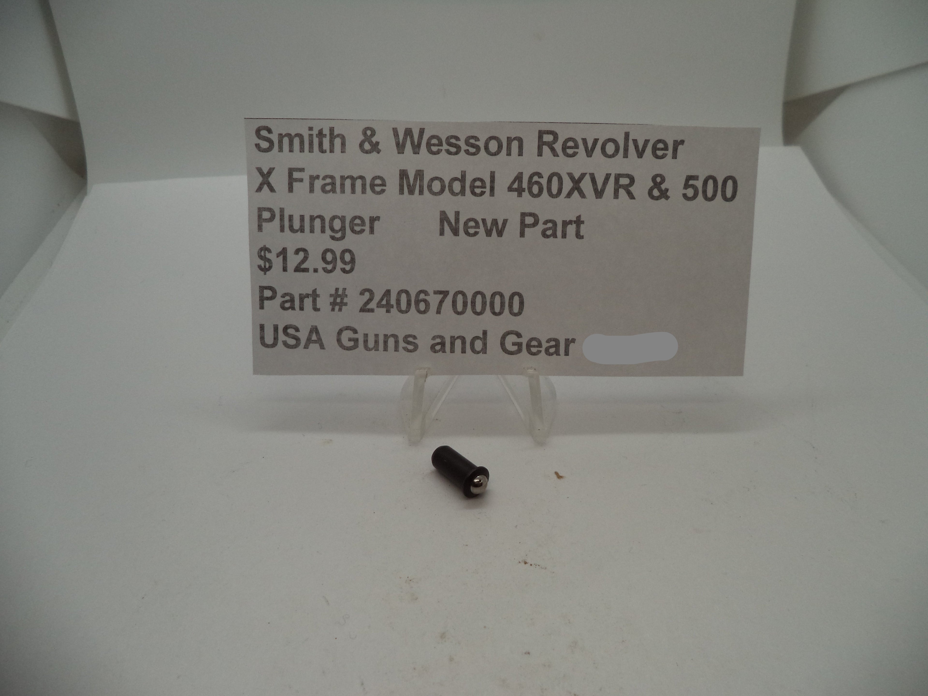 240670000 Smith & Wesson New X Frame Model 460 & 500 Plunger