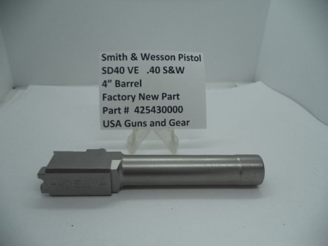 S&W SD40VE 4" Barrel - Stainless Steel .40 S&W Factory OEM