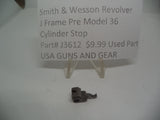 J3612 Smith & Wesson J Frame Pre Model 36 Cylinder Stop .38 Special Used Part