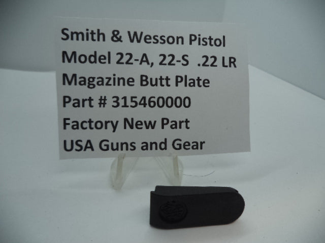 Smith & Wesson Model 22-A / 22-S Magazine Buttplate - .22 LR - 315460000