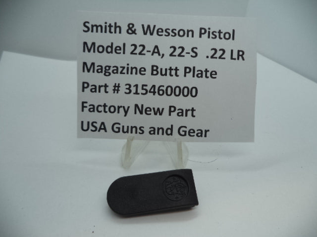 Smith & Wesson Model 22-A / 22-S Magazine Buttplate - .22 LR - 315460000