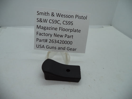 263420000 Smith & Wesson Pistol CS9C, CS9S Magazine Floorplate  9mm