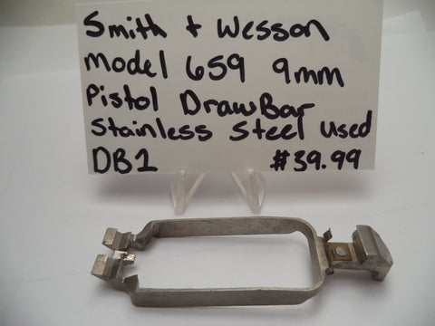 DB1 Smith and Wesson Model 659 9MM Pistol Drawbar SS Used