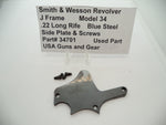 34701 Smith & Wesson J Frame Model 34 Side Plate & Screws .22 Long Rifle Used