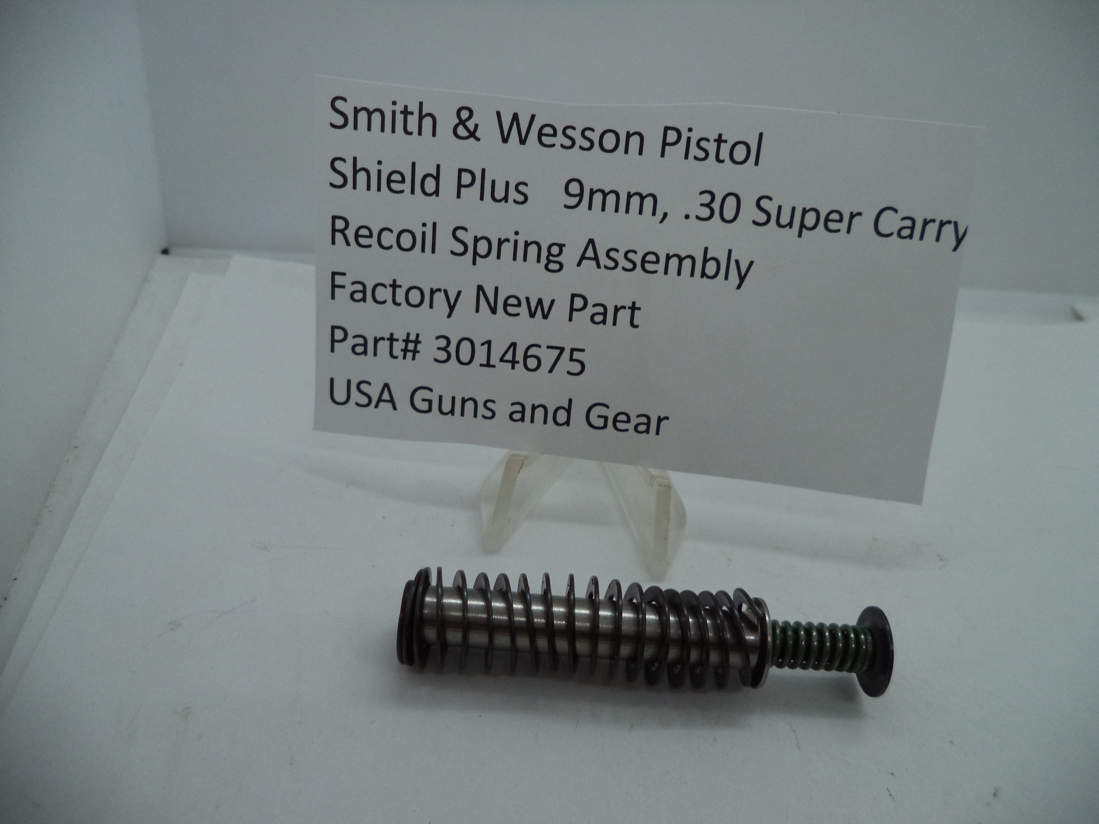 Smith & Wesson M&P Shield Plus Recoil Spring Assembly - 9mm/.30 Super Carry - Factory OEM 3014675