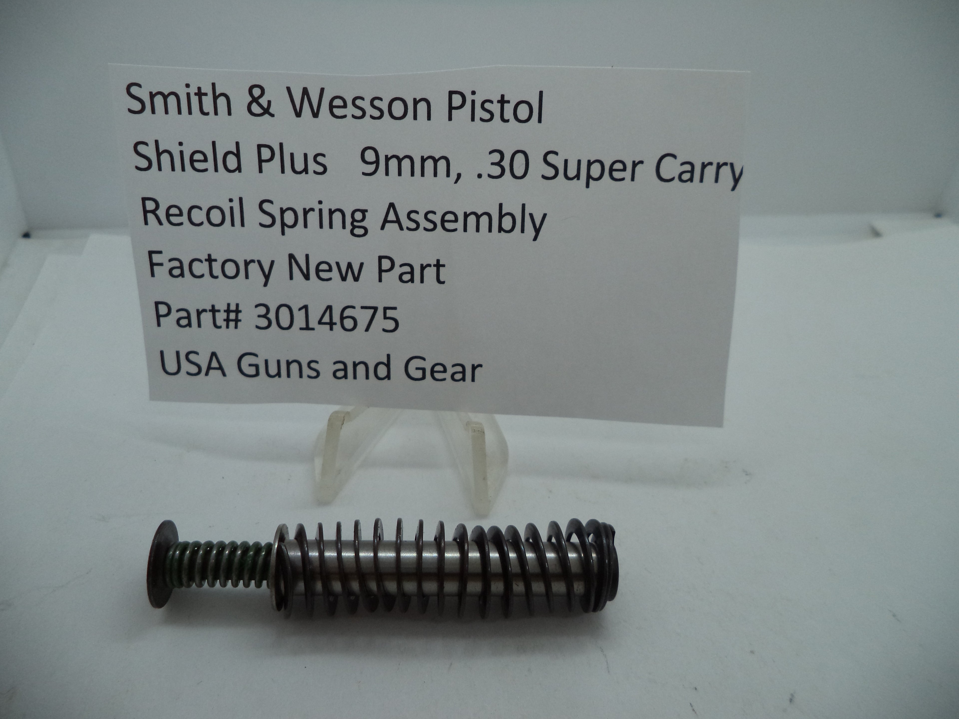 Smith & Wesson M&P Shield Plus Recoil Spring Assembly - 9mm/.30 Super Carry - Factory OEM 3014675