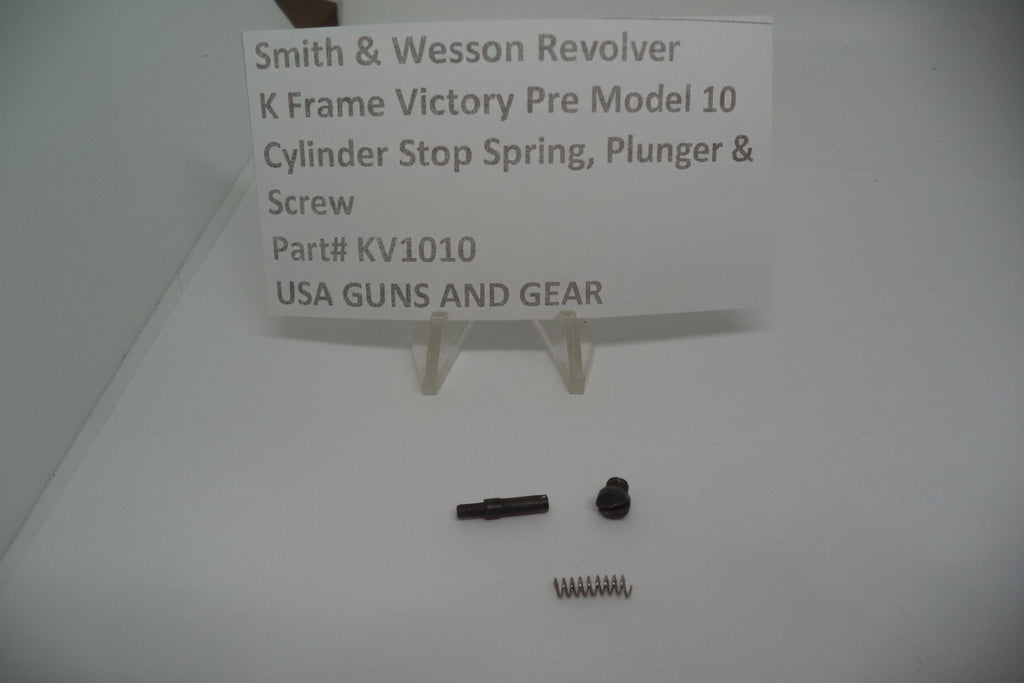 Smith & Wesson K Frame Victory Pre-Model 10 Cylinder Stop Kit .38 Special KV1010