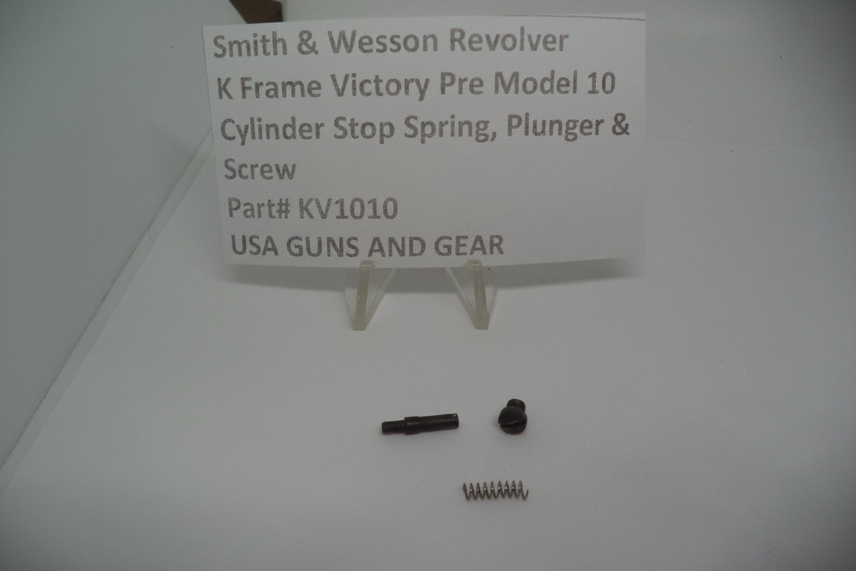 Smith & Wesson K Frame Victory Pre-Model 10 Cylinder Stop Kit .38 Special KV1010