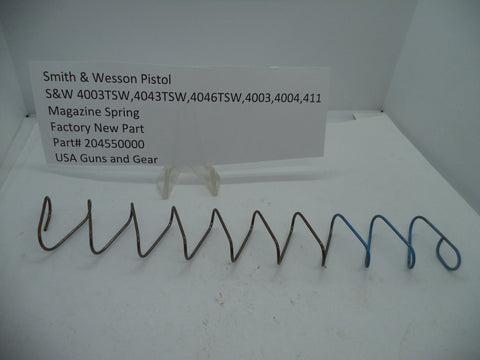 204550000 S&W 4003TSW,4043TSW,4046TSW,4003,4004,411 Magazine Spring .40