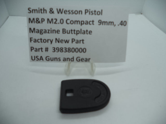 Smith & Wesson M&P M2.0 Compact Magazine Buttplate 9mm/.40 398380000