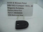 398380000 S&W M&P M2.0 Compact  Magazine Buttplate 9mm, .40