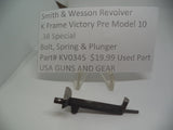 KV0345 Smith & Wesson Revolver K Frame Victory Pre Model 10 Bolt, Spring & Plunger