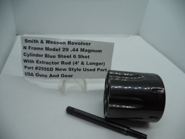 2956D Smith & Wesson N Frame Model 29 Cylinder Blue Steel .44 Magnum