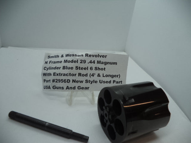 2956D Smith & Wesson N Frame Model 29 Cylinder Blue Steel .44 Magnum