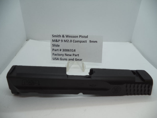Smith & Wesson M&P 9 M2.0 Compact Slide 3.59" - Factory OEM Part 3006314