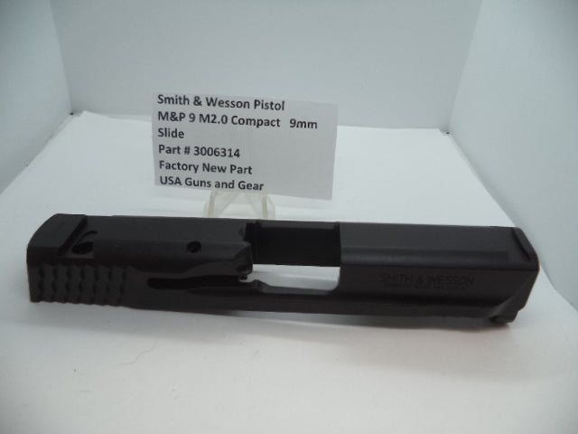 Smith & Wesson M&P 9 M2.0 Compact Slide 3.59" - Factory OEM Part 3006314