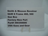 390350000 Smith & Wesson New Polymer Gun Box S&W 460, 500