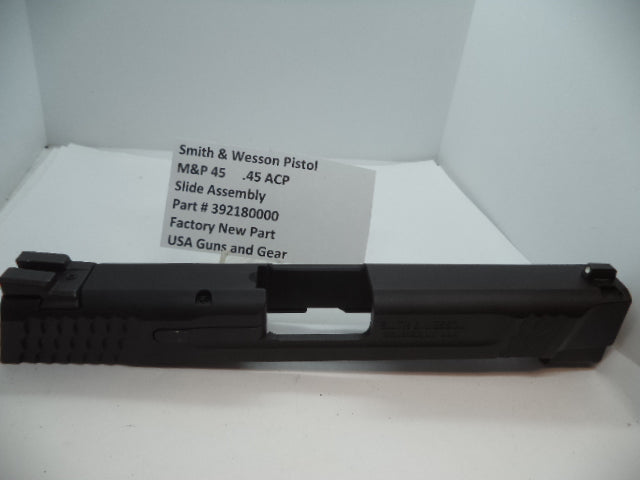 Smith & Wesson M&P Pistol 45 Slide Assembly .45 ACP 392180000