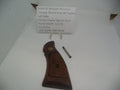 VGS09 S&W Revolver K, L Frame Square Butt (ONLY) Left Side Vintage Wood Grip