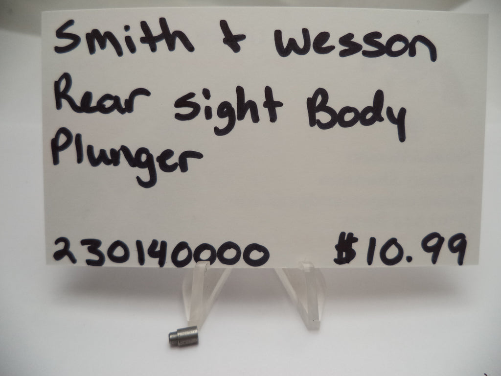 230140000 Smith & Wesson Rear Sight Body Plunger Pistol Part