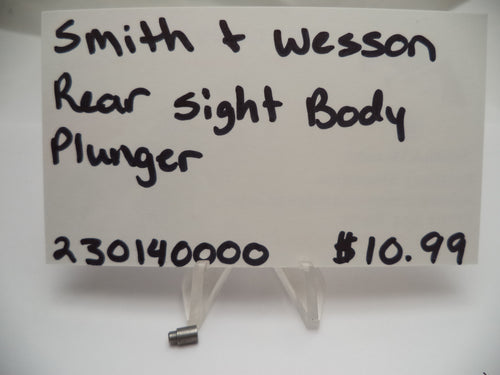 230140000 Smith & Wesson Rear Sight Body Plunger Pistol Part