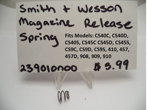 239010000 Smith & Wesson Magazine Release Spring Pistol Part