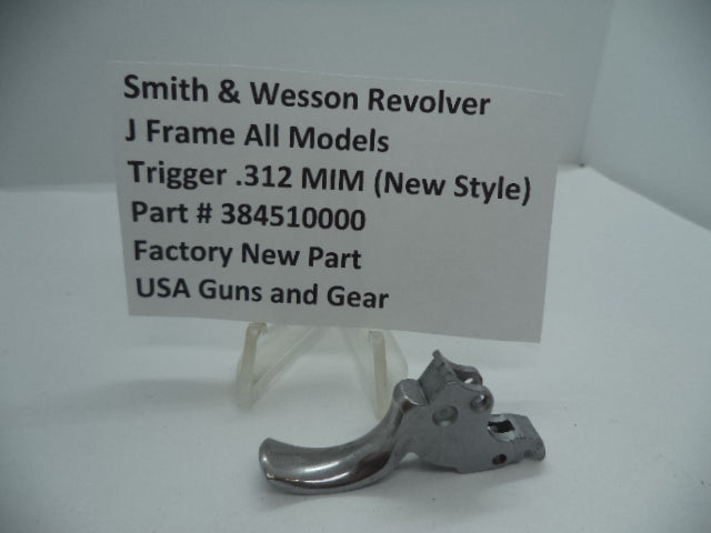 S&W J Frame Models MIM Smooth Polished Trigger .312" 384510000