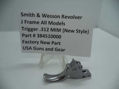 384510000 Smith & Wesson J Frame All Models MIM Smooth Polished Trigger .312"